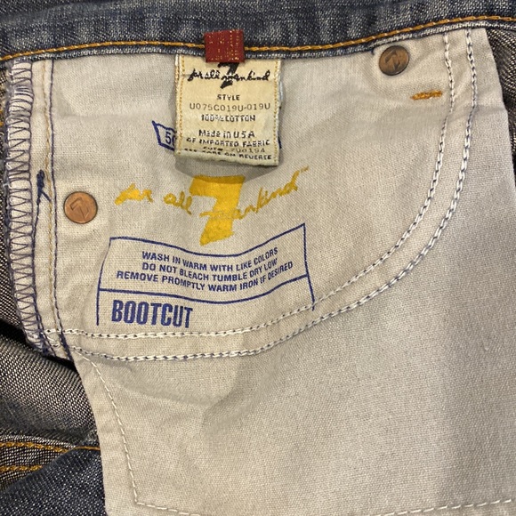 7 For All Mankind bootcut jeans - Picture 4 of 4